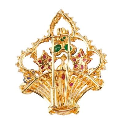 FABERGE PARIS
Broche en or 18K représentant...