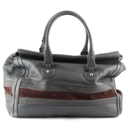 GUCCI
Sac de voyage Gucci en cuir gris foncéà...