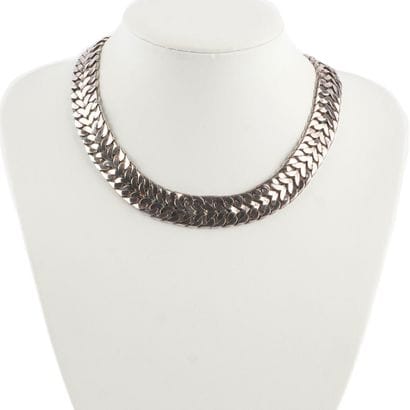 ARGENT / SILVER
Collier ras du cou en argent...