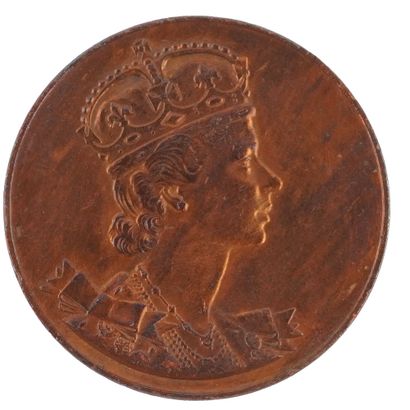 ELIZABETH II REGINA CORONATA MCMLIII
Médaille...