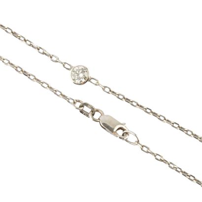 OR 10K, DIAMANTS / 10K GOD, DIAMONDS 
Collier...