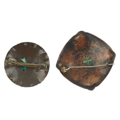 BROCHES / STYLE ART CRAFTS
Deux broches de...
