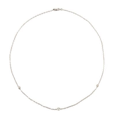 OR 10K, DIAMANTS / 10K GOD, DIAMONDS 
Collier...