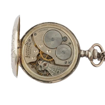 WALTHAM
Montre à gousset Waltham en argent...