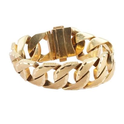 OR 10K / 10K GOLD
Bracelet large en or jaune...