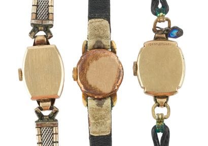 MONTRES 
Lot de 3 montres vintage de dame...