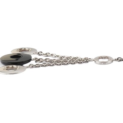 MONTBLANC
Collier Monblanc en argent, pendentif...