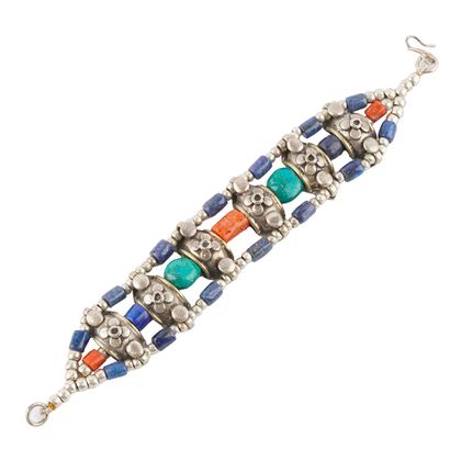 NAVAJO
Collier ras-du-cou et bracelet en...