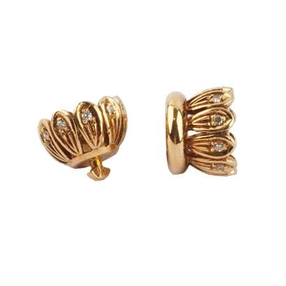 OR 18K /18K GOLD
Pièce en or jaune 18K serti...