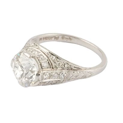 PLATINE, DIAMANT 1.90 ct VVS -G
Bague en...