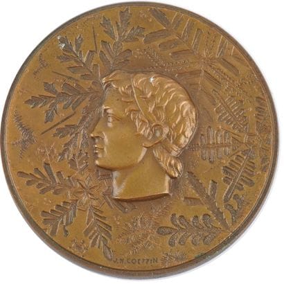 JOSETTE HÉBERT- COËFFIN ( 1906-1973)
Médaille...