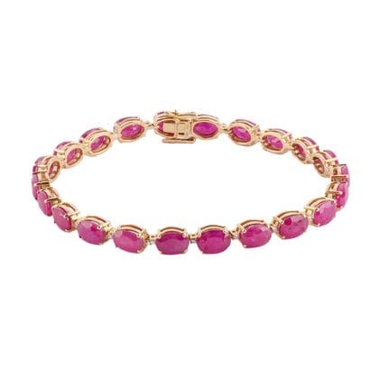 OR 14K, RUBIS / 14K GOLD, RUBIES
Bracelet...