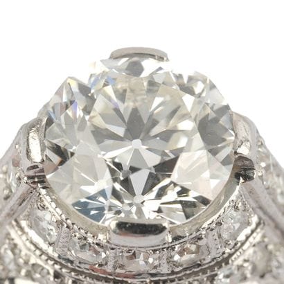 PLATINE, DIAMANT 1.90 ct VVS -G
Bague en...