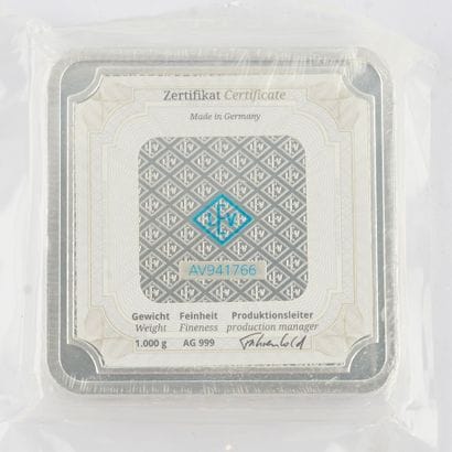 GEIGER EDELMETLLE / SILVER 0.999
Lingot Geiger...