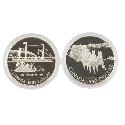 1$ CANADA / SILVER 0.925
Lot de pièce de...