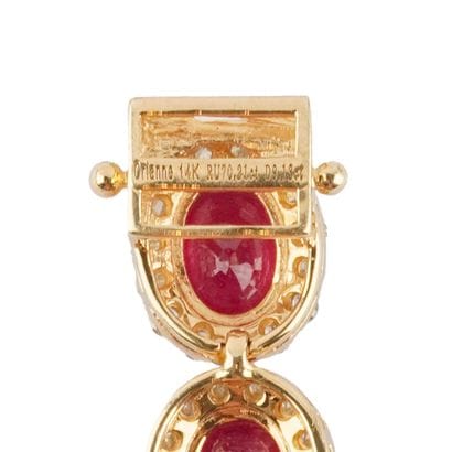 ORIANNE COLLINS, OR 14K, RUBIS
Collier Orianne...
