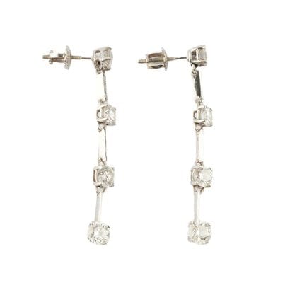 OR 14K, DIAMANTS / 14K GOLD, DIAMONDS
Bouclres...