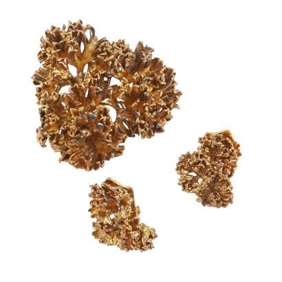 FLORA DANICA
Broche en boucles d'oreilles...