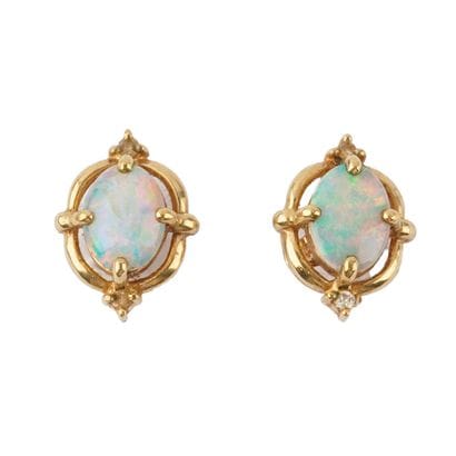 OR 10K, OPALE / 10K GOLD, OPAL
Boucles d'oreilles...