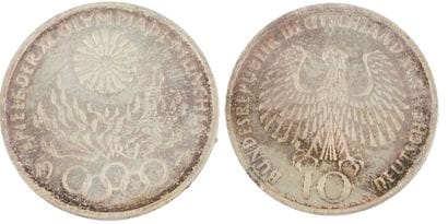 10 DEUTSCH MARK 1972
Une pièce de monnaie...