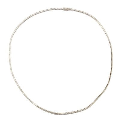 OR 14K / 14K GOLD
Collier rivière en or blanc...