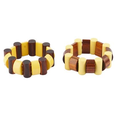 BRACELET / BAKELITE
Ensemble de deux bracelets...