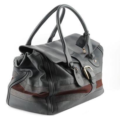 GUCCI
Sac de voyage Gucci en cuir gris foncéà...