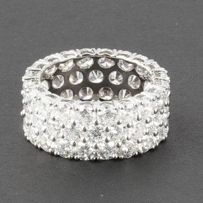 OR 14K / 14K GOLD
Bague eternité en or blanc...