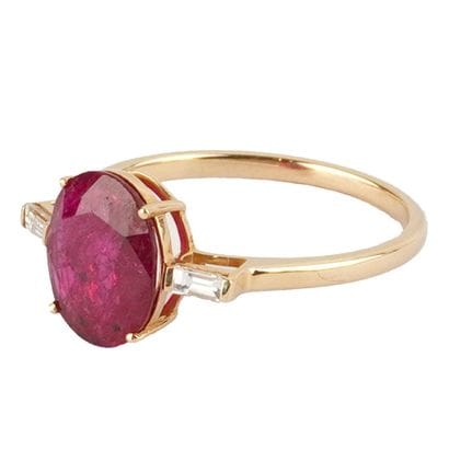 OR 18K, RUBIS 1.93 CT / 18K GOLD, RUBY
Bague...