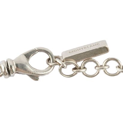 MONTBLANC
Bracelet Montblanc en argent 
Poids...