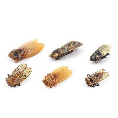 BROCHES
Lot comprenant des broches stylisant...