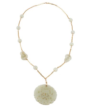PYROXÈNE
Collier coposé de perles et anneaux...