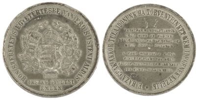 MÉDAILLE 1861/ HUNGARY
Médaille commémorative...