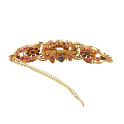 OR 14K, ÉMERAUDE, RUBIS, SAPHIRS
Pince à...