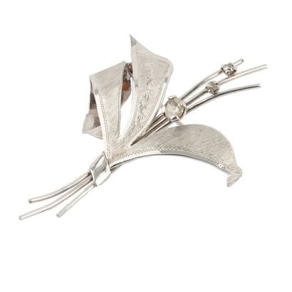OR 10K / 10K GOLD
Broche en or blanc 10K...