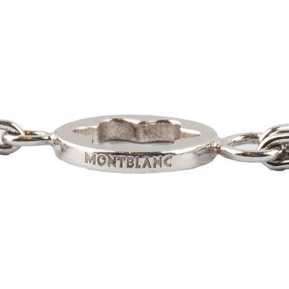 MONTBLANC
Collier Monblanc en argent, pendentif...