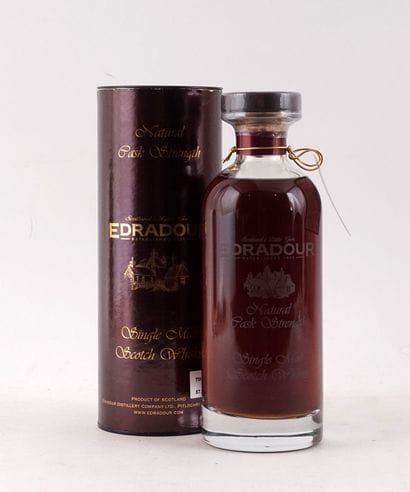 2008 Edradour Natural Cask Strength Single...