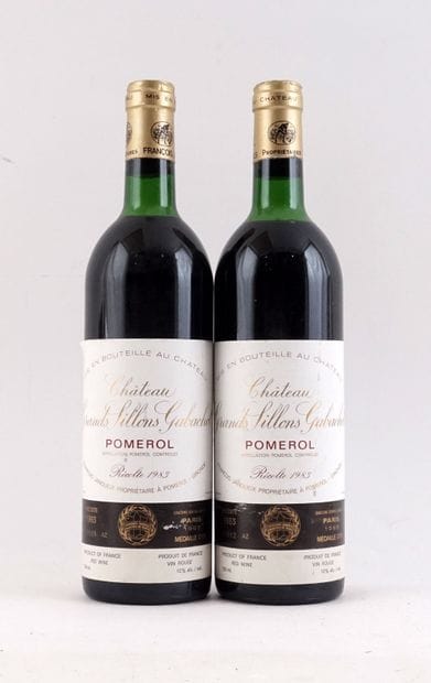 Château Grands Sillons Gabachot 1983 - 2...