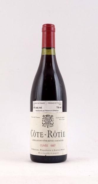 Côte-Rôtie 1987, Rostaing - 1 bouteille