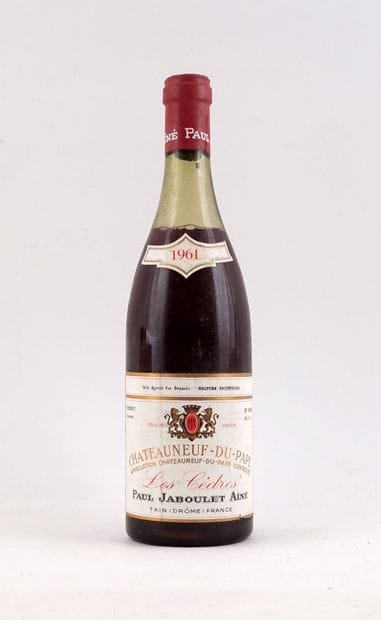 Châteauneuf-du-Pape Les Cèdres 1961, Paul...