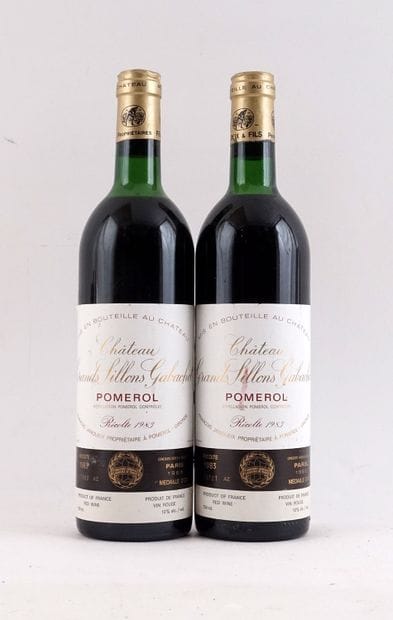 Château Grands Sillons Gabachot 1983 - 2...