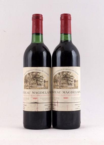 Château Magdelaine 1981 - 2 bouteilles