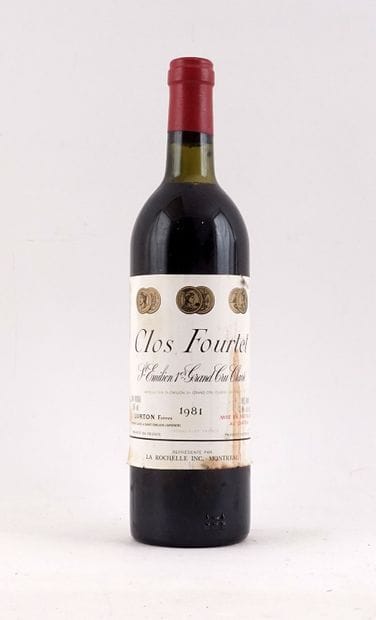 Clos Fourtet 1981 - 1 bouteille