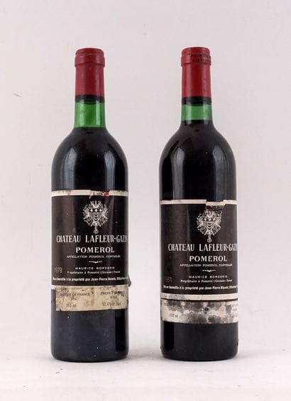 Château La Fleur-Gazin 1979 1981 - 2 bou...
