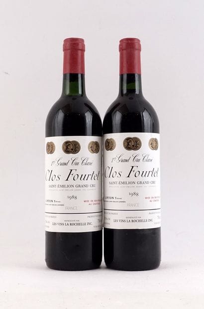 Clos Fourtet 1988 - 2 bouteilles
