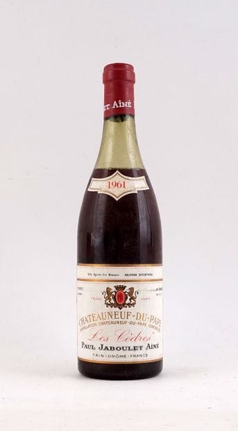 Châteauneuf-du-Pape Les Cèdres 1961, Paul...