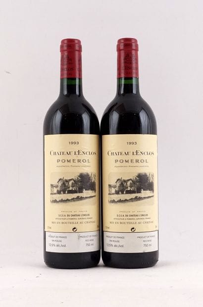 Château L'Enclos 1993 - 2 bouteilles
