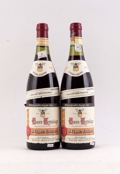 Crozes-Hermitage 1993, J. Vidal-Fleury -...