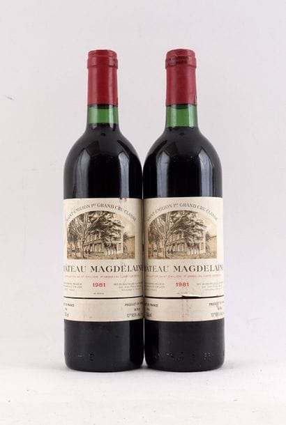 Château Magdelaine 1981 - 2 bouteilles
