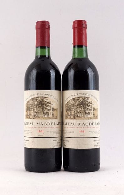 Château Magdelaine 1981 - 2 bouteilles
